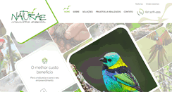 Desktop Screenshot of naturae.com.br
