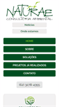 Mobile Screenshot of naturae.com.br